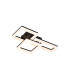 Wall Art I LED Flush Ceiling Light Matt Black-3