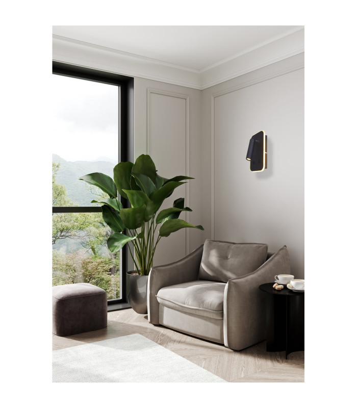 Sonny LED Wall Light Black-2