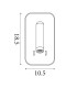 Sonny LED Wall Light Black-6