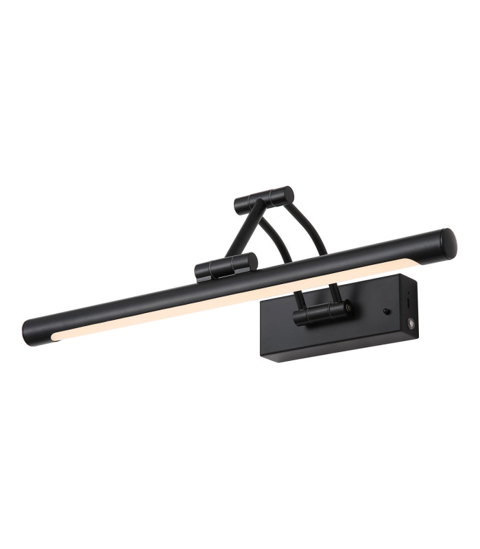 Herron Rechargeable Wall Lamp Matt Black-1