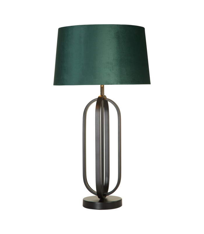 Chic Table Lamp Black Emerald Shade 1x E27-1