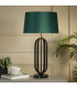Chic Table Lamp Black Emerald Shade 1x E27-2
