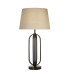 Chic Table Lamp Black Natural Shade 1x E27-3
