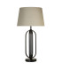 Chic Table Lamp Black Natural Shade 1x E27-4
