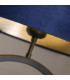 Elegant Table Lamp Matt Black Navy Shade 1x E27-5