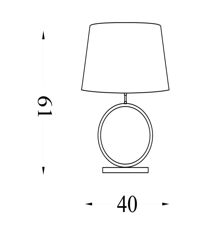 Elegant Table Lamp -Matt Black Burnt Orange Shade 1x E27-6