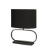 Sleek Table Lamp Black Black Shade 1x E27-4