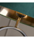 Modish Table Lamp Matt Black Emerald Shade 1x E27-5