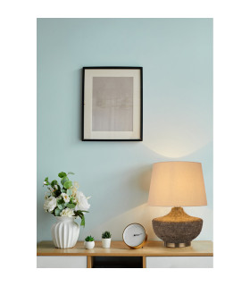 Avaya Table Lamp Ceramic Linen Shade 1x E27-2