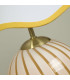 Celine Table Lamp Yellow Striped Glass x-5