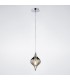 Ceiling Pendant 1 Light Polished Chrome, Crystal - 2