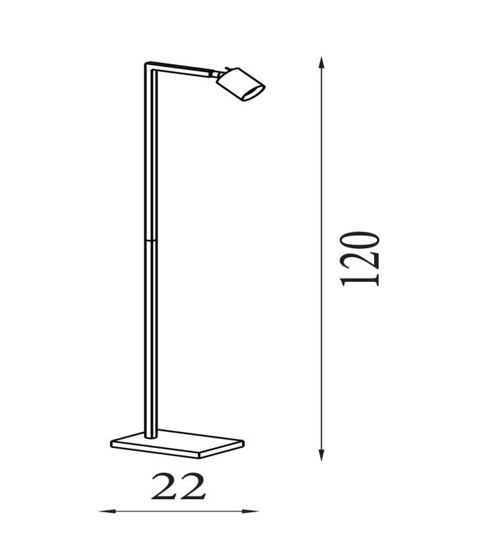 Office Floor Lamp 1x-6