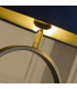 Modish Floor Lamp Black Navy Shade 1x E27-5