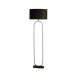 Modish Floor Lamp Black Black Shade 1x E27-4