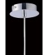 Ceiling Pendant 1 Light Polished Chrome, Crystal - 5