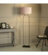 Modish Floor Lamp Black Pink Shade 1x E27-2