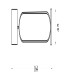 Modish Floor Lamp Black Light Grey Shade 1x E27-6