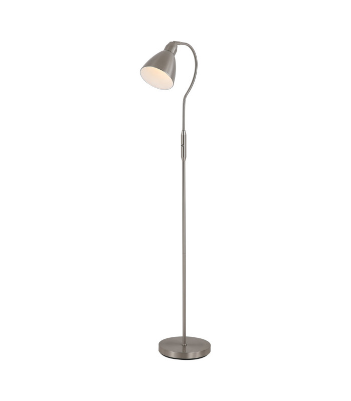 Adjustable Floor Lamp Satin Nickel 1x-1