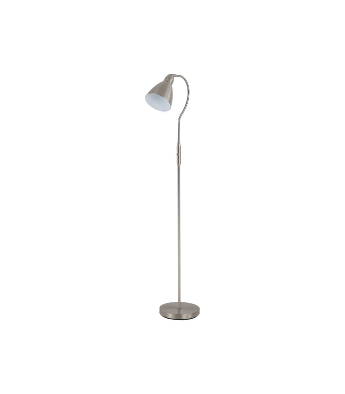 Adjustable Floor Lamp Satin Nickel 1x-4