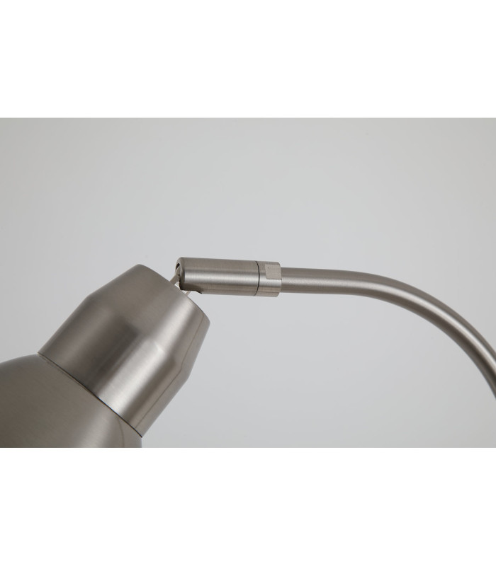Adjustable Floor Lamp Satin Nickel 1x-5