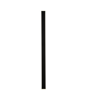 Bordo Ii Square LED Outdoor Wall Light Length 1200mm Black IP65-1