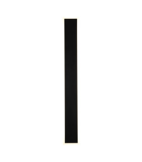 Bordo Ii Square LED Outdoor Wall Light Length 600mm Black IP65-1