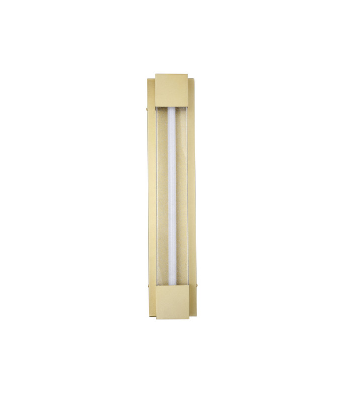 Sacramento Od LED Wall Light Stainless Steel Painted Gold IP44-4