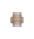Grip LED Outdoor Up Down Wall Light Gold IP65-4