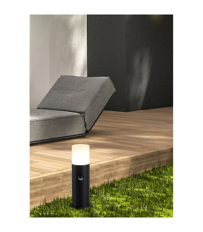 Colourado LED Outdoor Bollard Aluminium IP44 1x E27-2