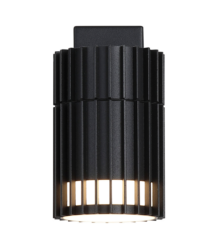 Detroit Outdoor Up Down Wall Light Black IP44 2x GU10-1