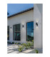 Detroit Outdoor Up Down Wall Light Black IP44 2x GU10-2