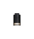 Detroit Outdoor Up Down Wall Light Black IP44 2x GU10-3