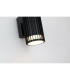 Detroit Outdoor Up Down Wall Light Black IP44 2x GU10-5