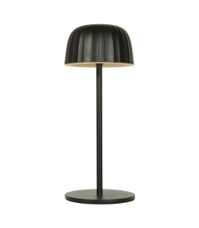Ezra Outdoor Rechargeable Table Lamp Black IP54-1