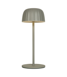 Ezra Outdoor Rechargeable Table Lamp Grey IP54-1