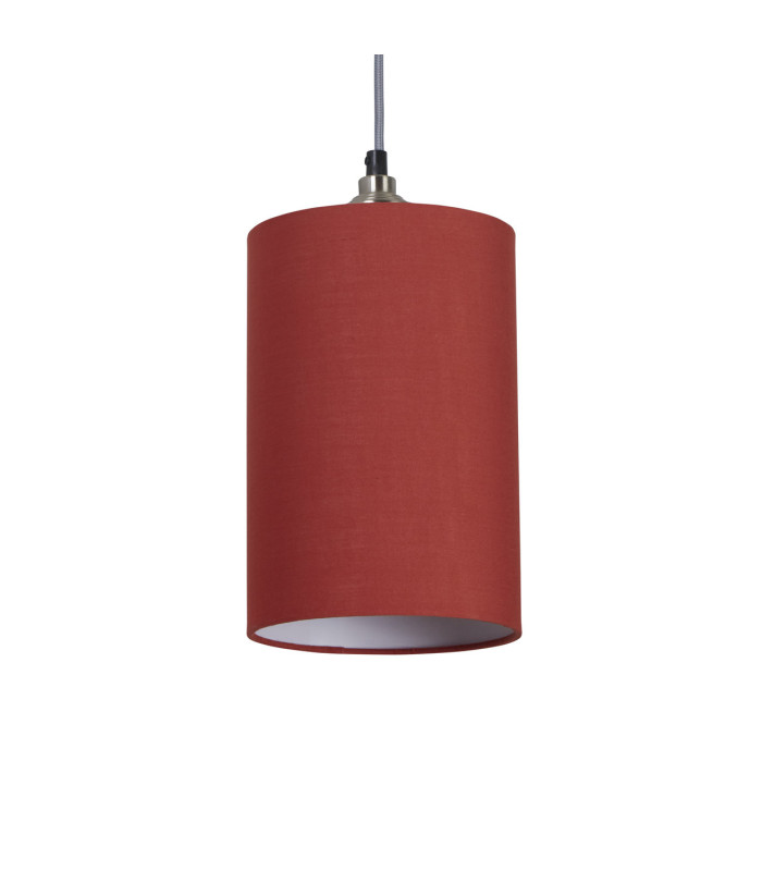 Clyde Cylinder Shade 16cm Terracotta-4