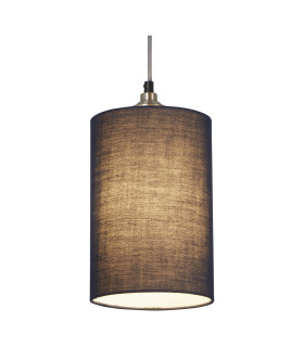 Clyde Cylinder Shade 16cm Navy-1