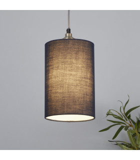 Clyde Cylinder Shade 16cm Navy-2