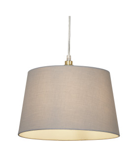 Clyde Tapered Shade 30cm Light Grey-1