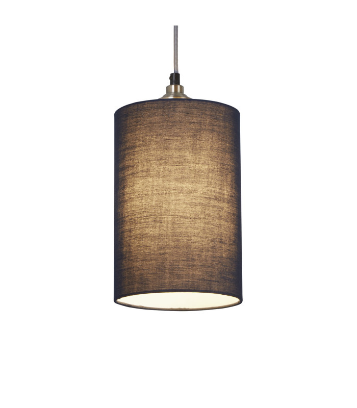 Clyde Cylinder Shade 16cm Navy-3