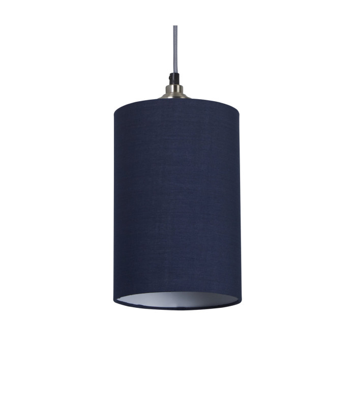 Clyde Cylinder Shade 16cm Navy-4