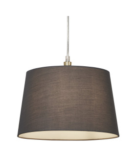Clyde Tapered Shade 30cm Charcoal-1