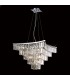 Ceiling Pendant 9 Light Polished Chrome, Crystal - 2