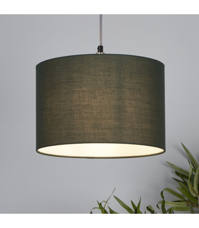 Clyde Drum Shade 30cm Emerald-2