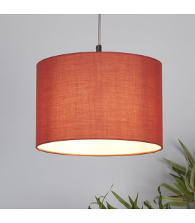 Clyde Drum Shade 30cm Terracotta-2