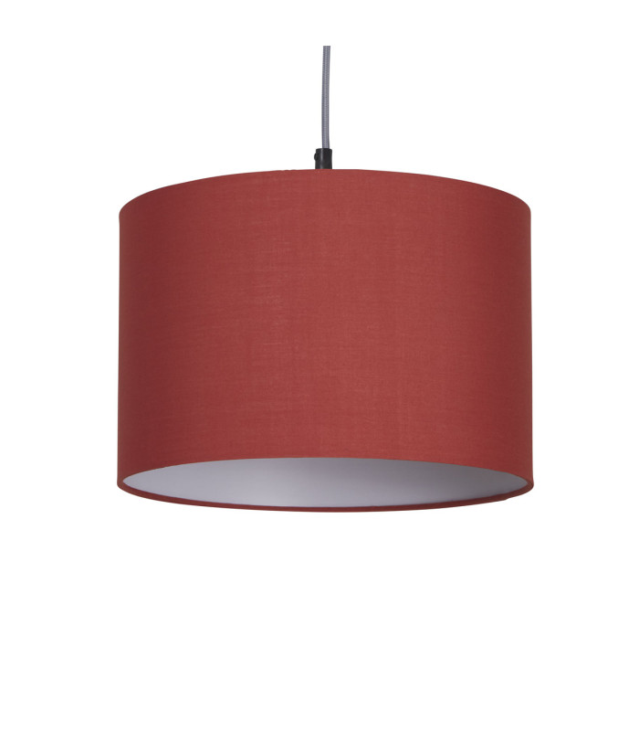 Clyde Drum Shade 30cm Terracotta-4