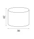 Clyde Drum Shade 30cm Emerald-6