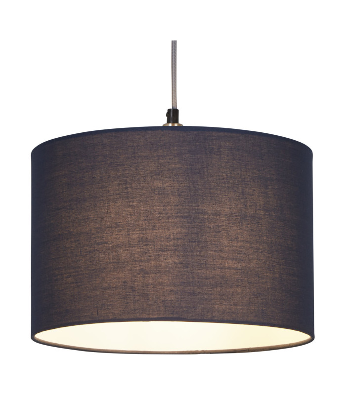 Clyde Drum Shade 30cm Navy-1