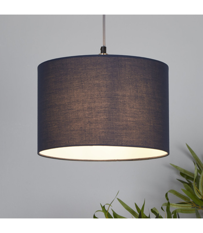 Clyde Drum Shade 30cm Navy-2