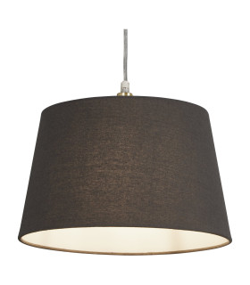 Finn Tapered Shade 30cm Charcoal-1